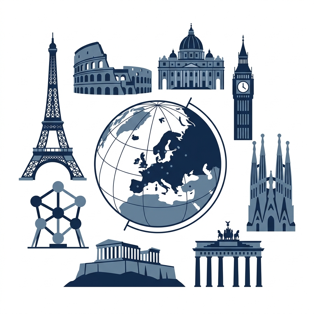 Europe illustration