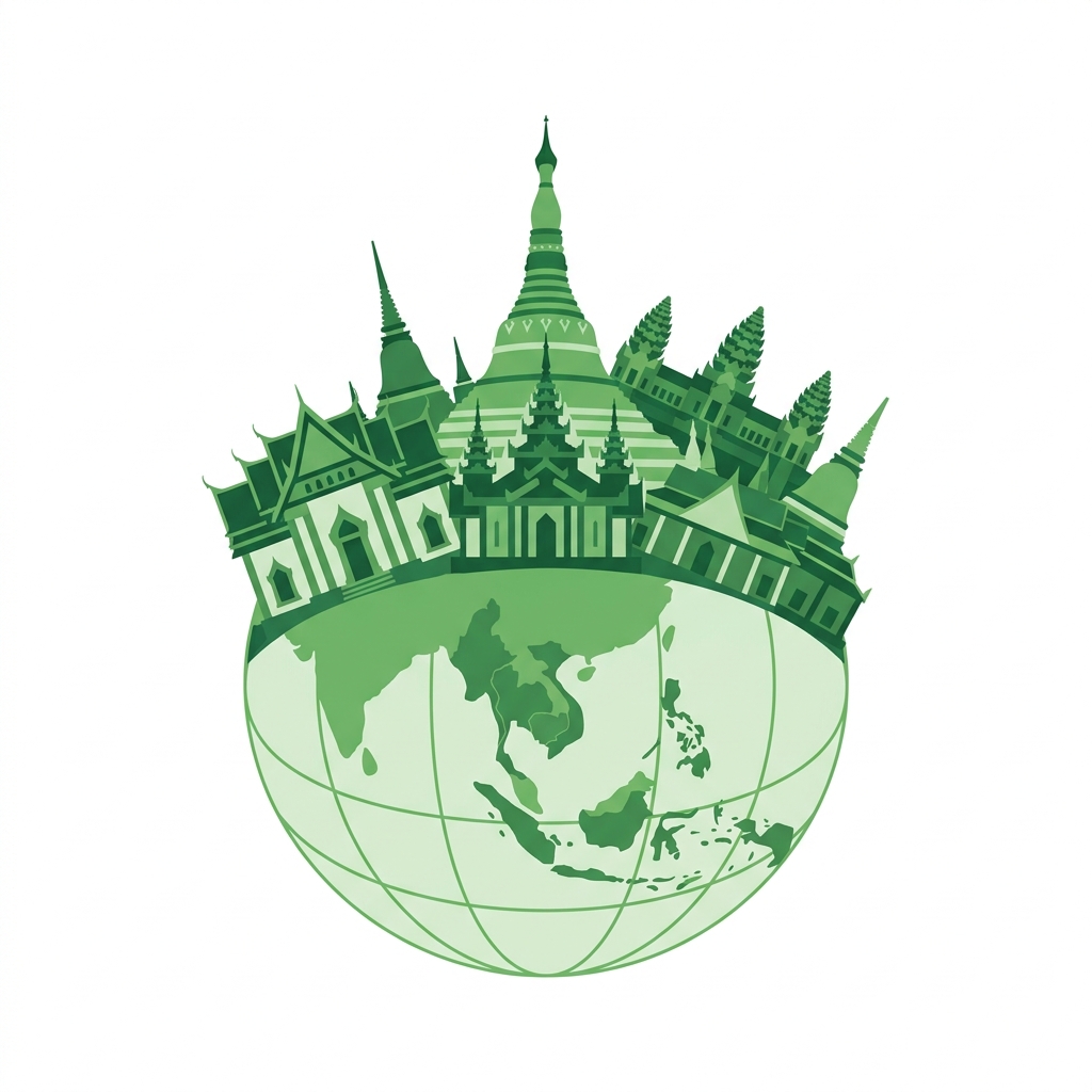 Southeast Asia illustration